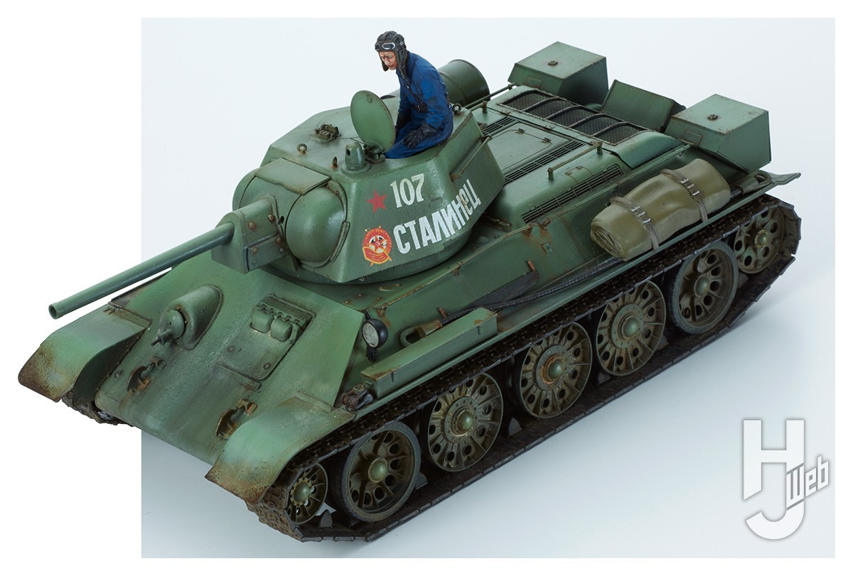 SOVIET MEDIUM TANK T-34-76 MOD.1942WWII最優秀戦車の決定版登場 