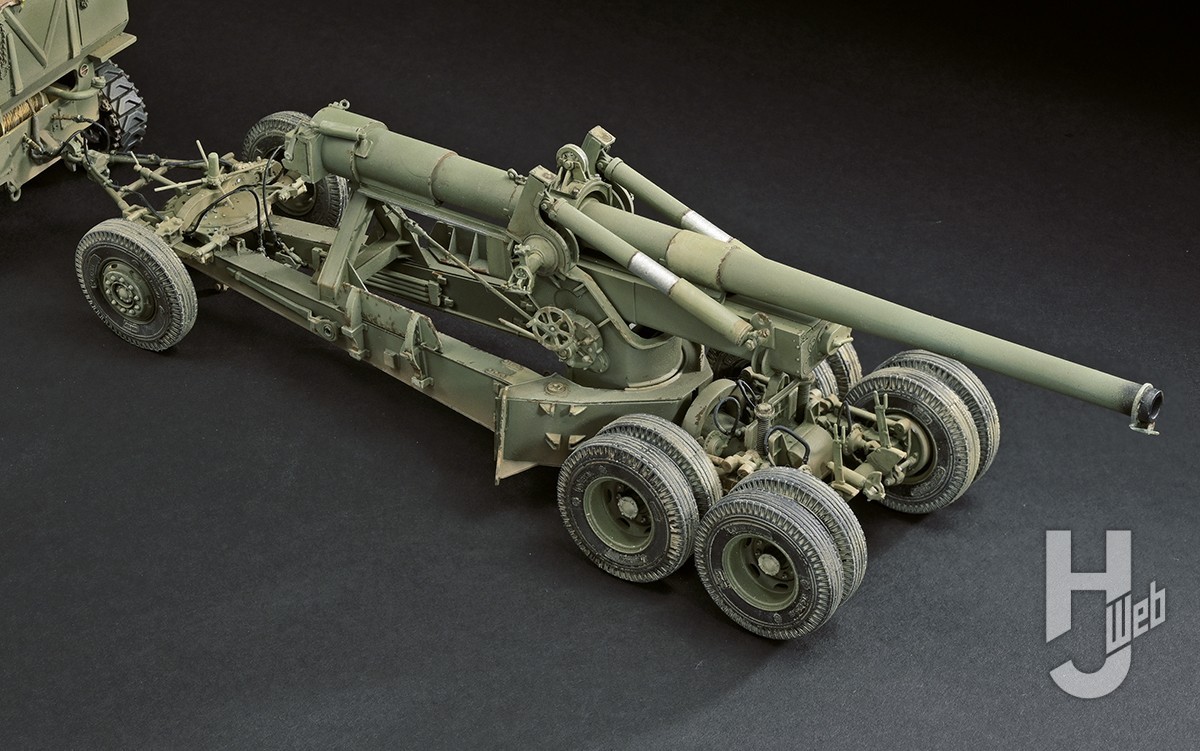 M1A1 155mm CANNON with M4 TRACTOR – Hobby JAPAN Web