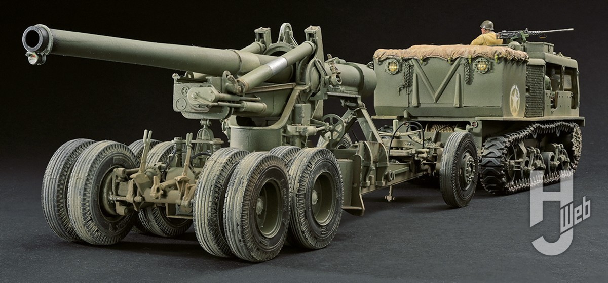 M1A1 155mm CANNON with M4 TRACTOR – Hobby JAPAN Web