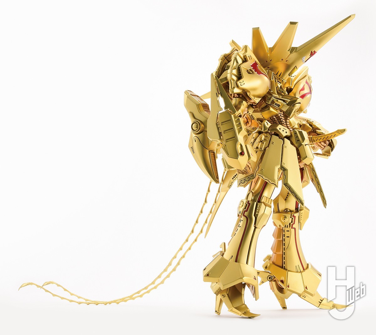 買う安いFSS ファイブスター物語 wave 1/144 ナイト・オブ・ゴールド・ラキシス バスターランチャー装備 Knight of Gold Lachesis 完成品 完成品