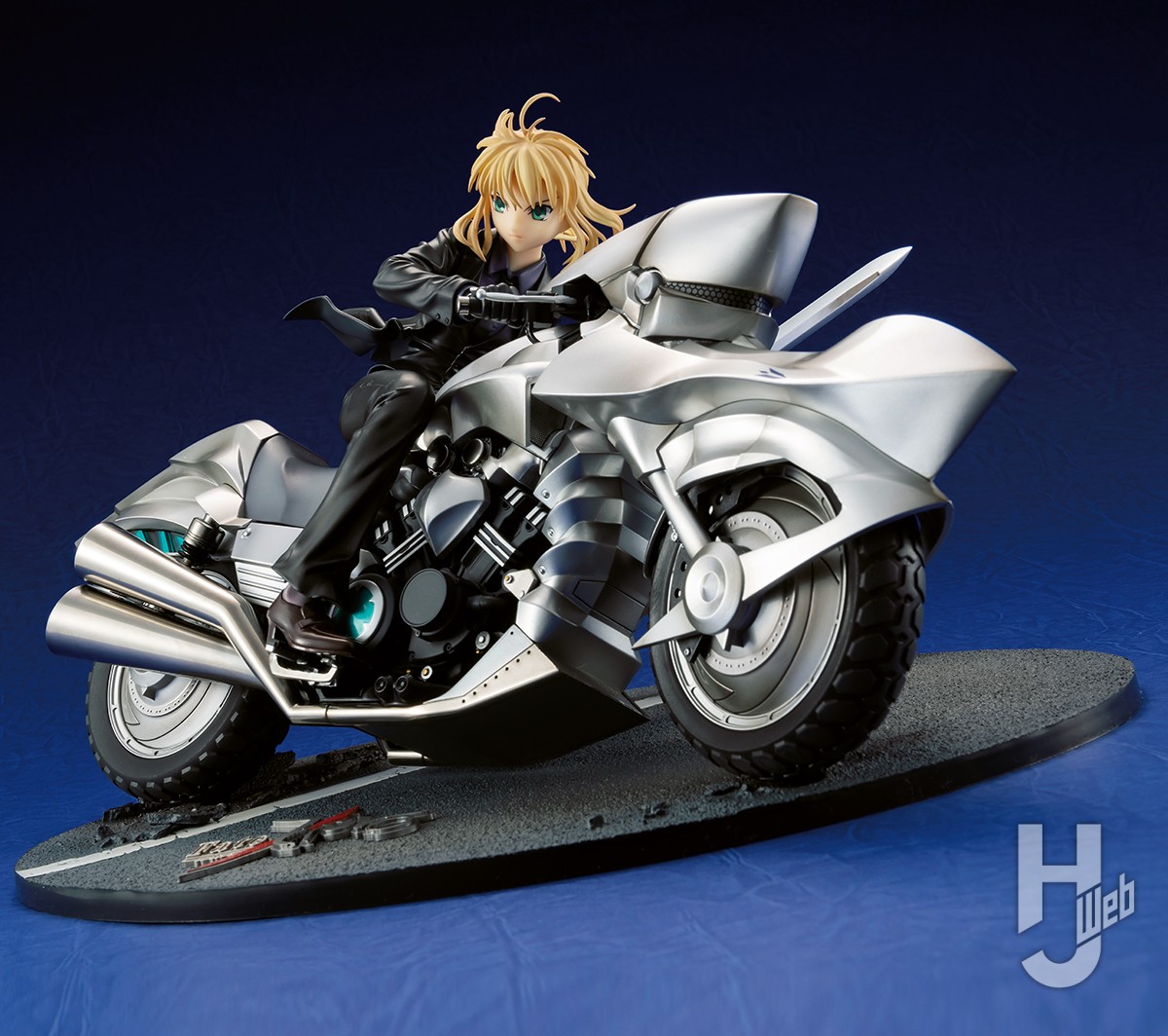 セール得価(再販)セイバー&セイバー・モータード・キュイラッシェ Fate/Zero(フェイト ゼロ) 1/8 完成品 フィギュア グッドスマイルカンパニー Fate