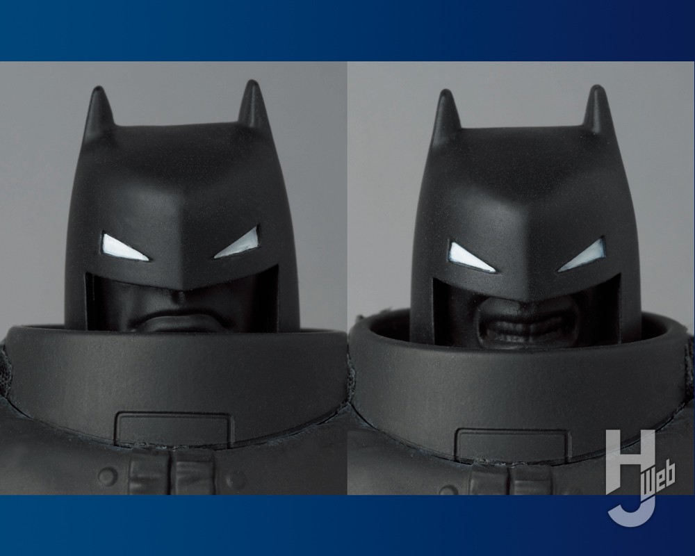 バットマンの表情比較の画像