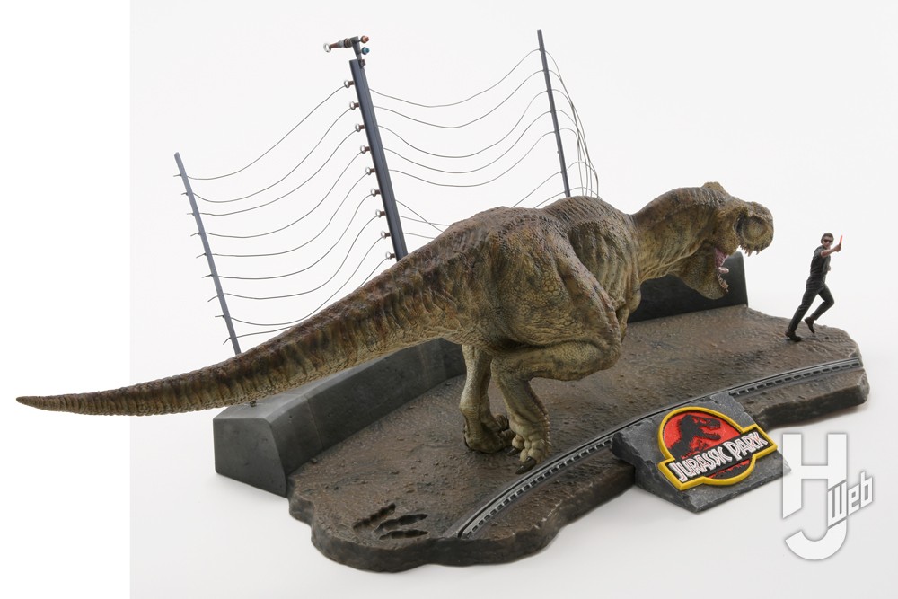 ティラノサウルス・レックスの背面全体画像