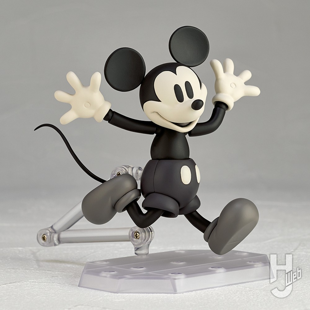 ミッキーマウスモノトーンver.　楽し気な様子の画像