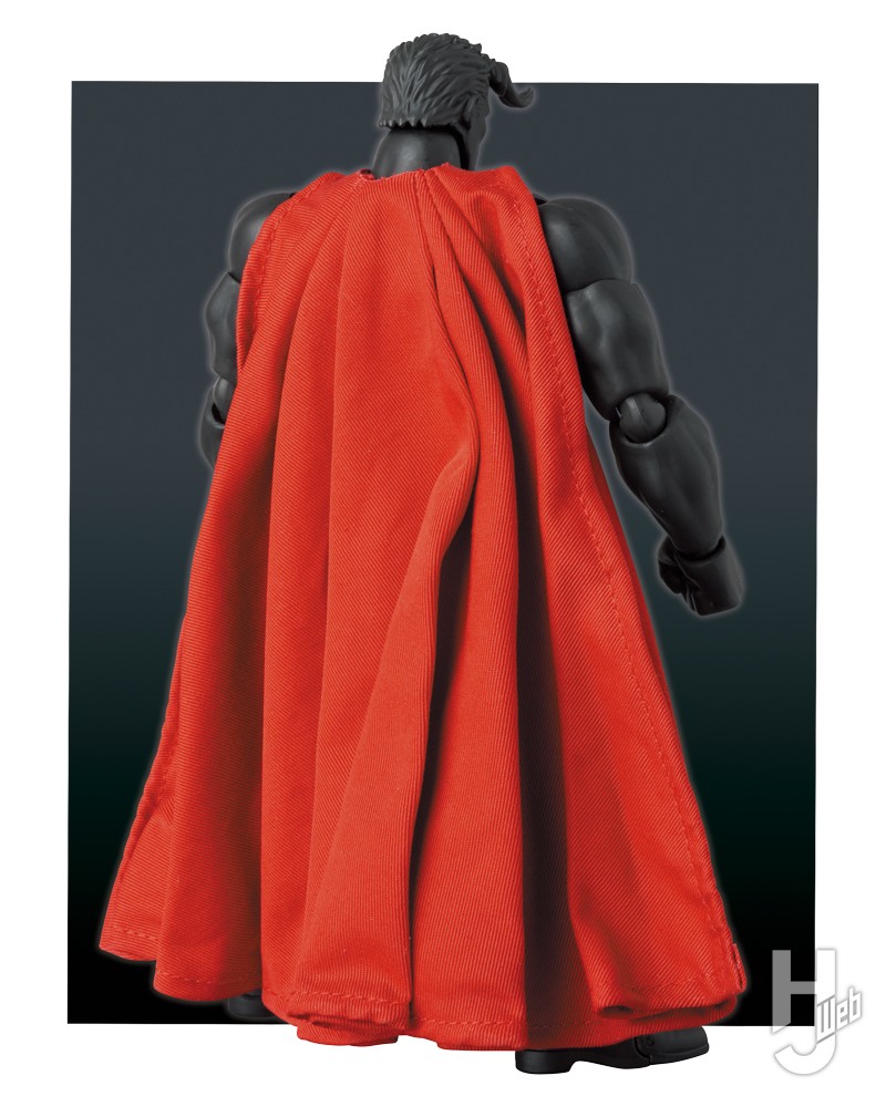 スーパーマンの背面全身画像