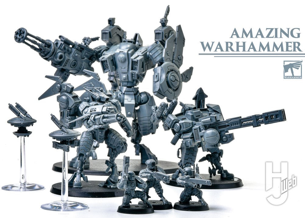 在庫限定WARHAMMER ウォーハンマー 40,000 TAU EMPIRE XV95 GHOSTKEEL BATTLESUIT タウ エンパイア ゴーストキール バトルスーツ ウォーゲーム