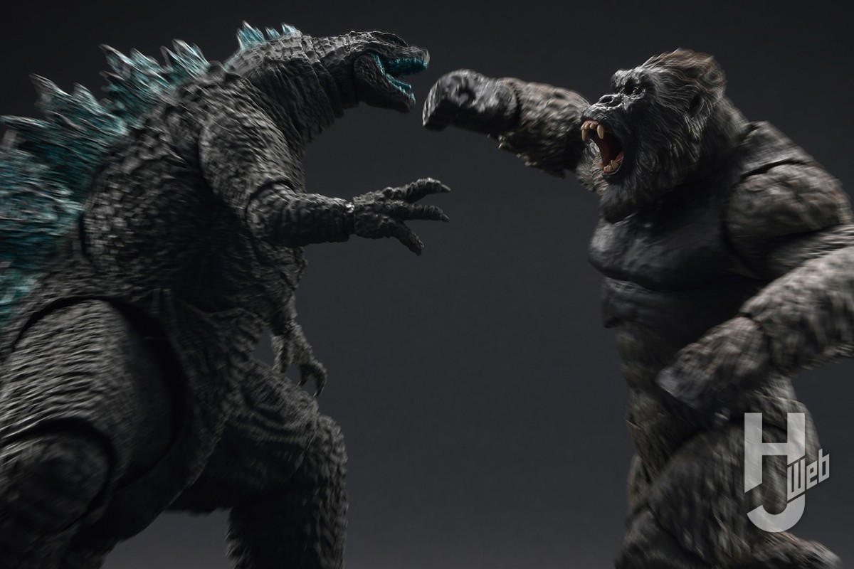 S.H.MonsterArts(モンスターアーツ) KONG from Movie GODZILLA VS. KONG(ゴジラvsコング)(2021) 完成品 可動フィギュア バンダイスピリッツ