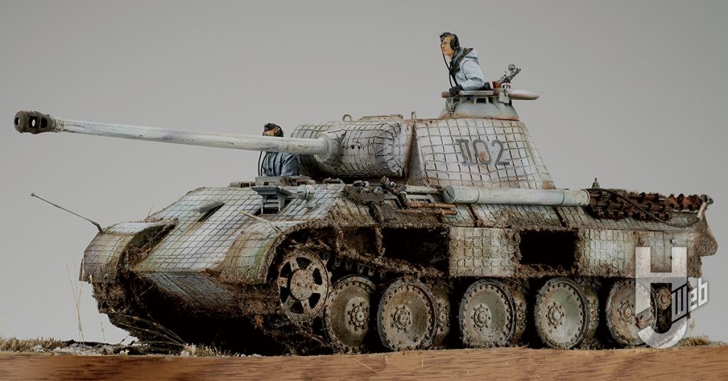 パンター戦車A初期型アップ