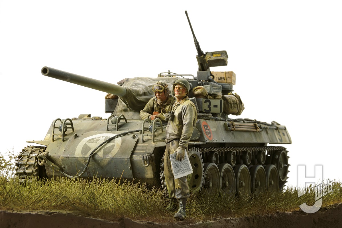 「アメリカ駆逐戦車 M18 ヘルキャット」をディオラマ＆最速レビュー【山田卓司】