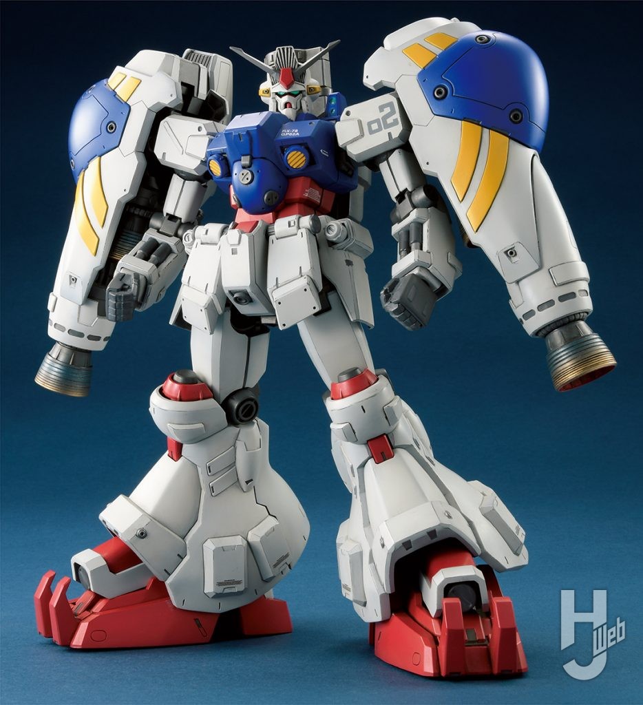 MG1/100ガンダムGP02サイサリスフルディテールアップ塗装済み完成品 