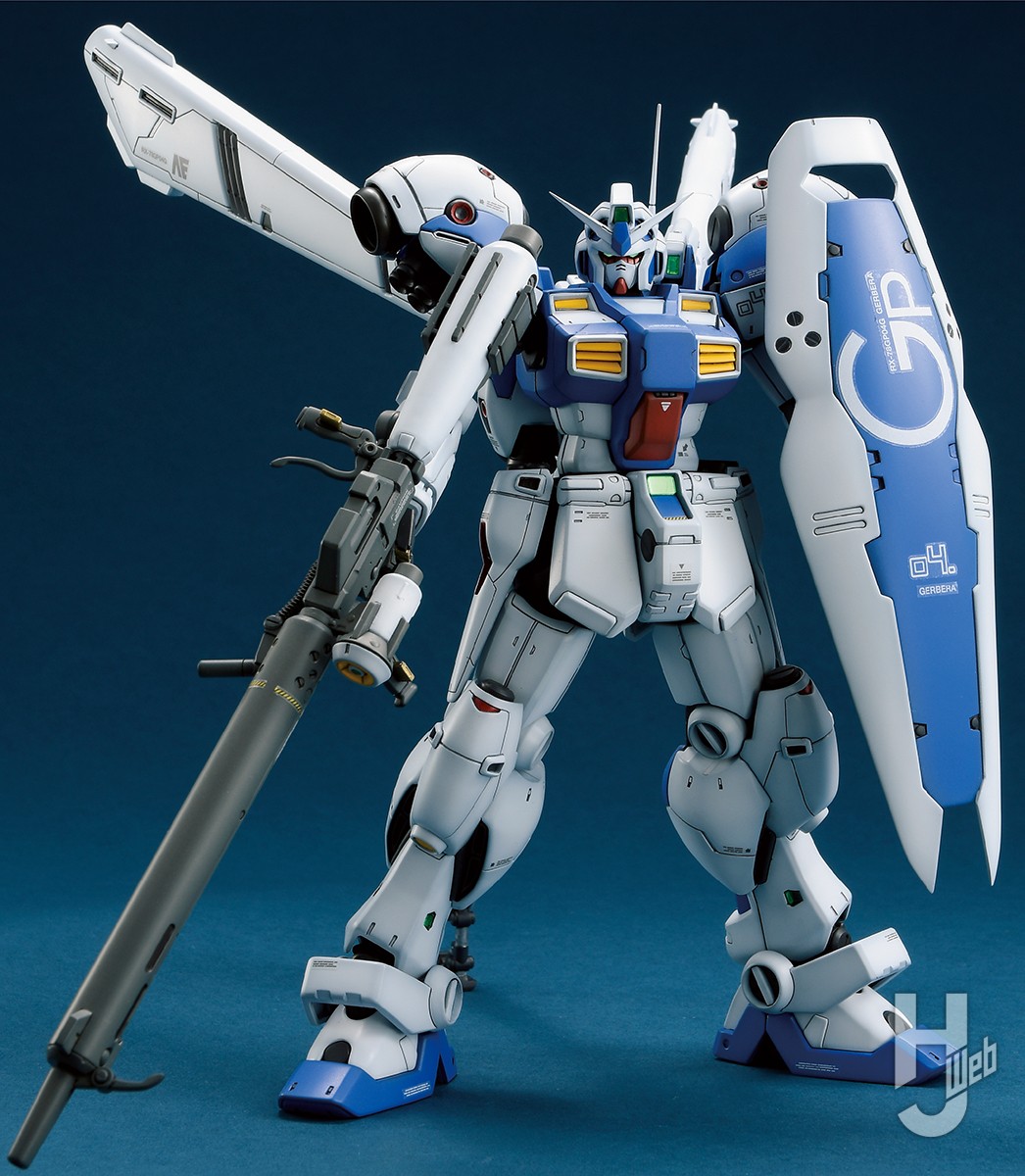 ガンプラ RE 1/100 GP-04 ガーベラ 塗装済 完成品 - プラモデル