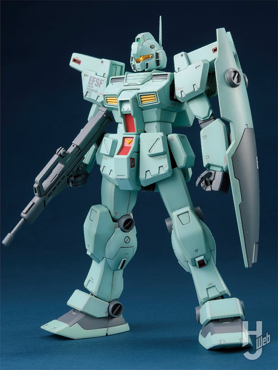 オンライン MG 1/100 RGM-79N ジムカスタム (機動戦士ガンダム0083 