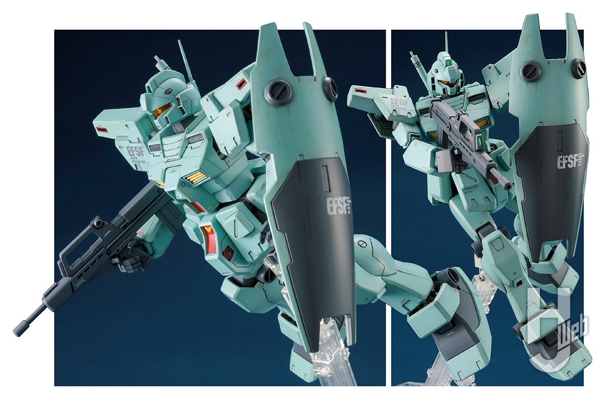 00特集 Rgm 79n ジム カスタム 最新キットとのニコイチで仮想ver 2 0をつくる 渡辺圭介 Hobby Japan Web