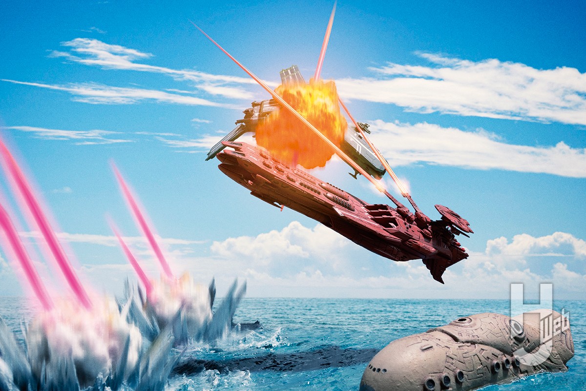 『宇宙戦艦ヤマト2205 新たなる旅立ち』のワンシーンをメカコレクションで再現！