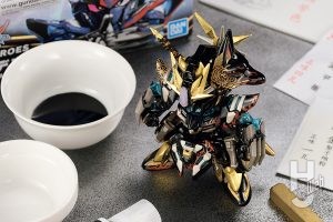 【粋塗装特集】「佐助デルタガンダム」を漆と蒔絵で工芸品のように仕上げる　　ガンプラ×日本伝統工芸