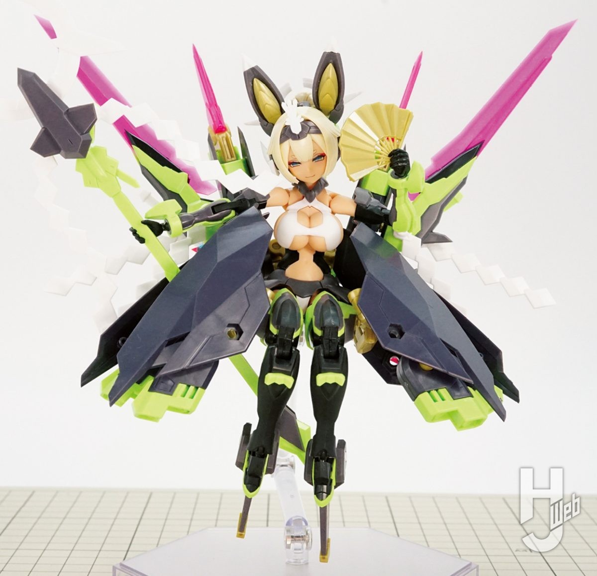 メガミデバイス 朱羅 玉藻ノ前 塗装完成品 - プラモデル