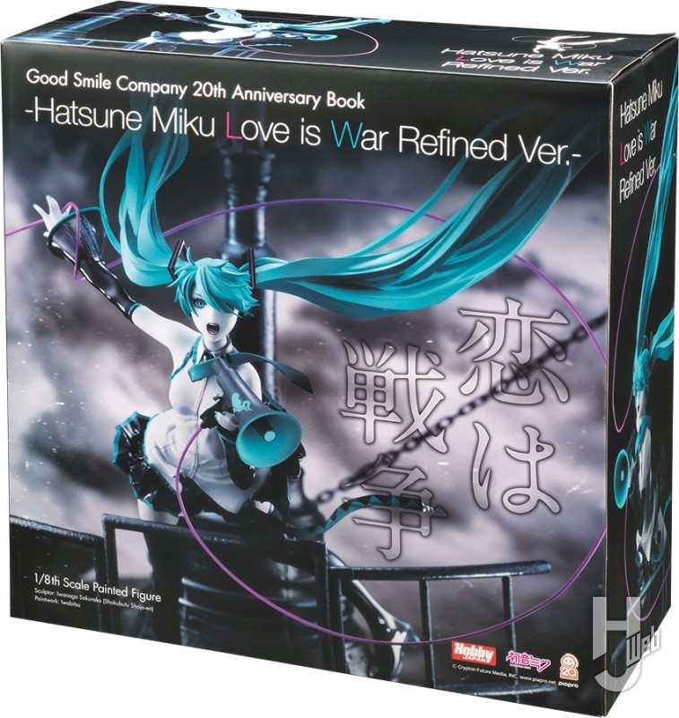 1/8スケール 初音ミク 恋は戦争 Refine Ver.」撮り下ろしでご紹介 