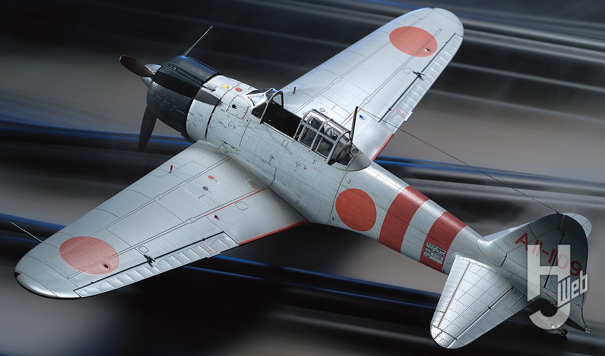 エデュアルド「零式艦上戦闘機 二一型」を空母「加賀」戦闘機隊の海鷲