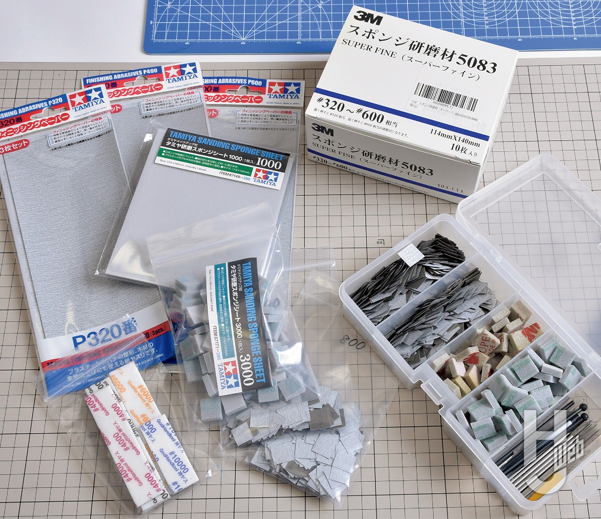 超シンプル！ 紙ヤスリ、スポンジヤスリを使って模型をキレイに仕上げよう！ – Hobby JAPAN Web