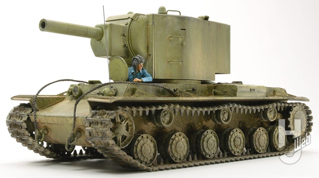 ソビエト重戦車 KV-2　前面
