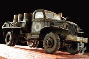 ミニアートの軍用トラック最新キット作例！ アメリカ陸軍 G7107 4X4 1.5t カーゴトラック