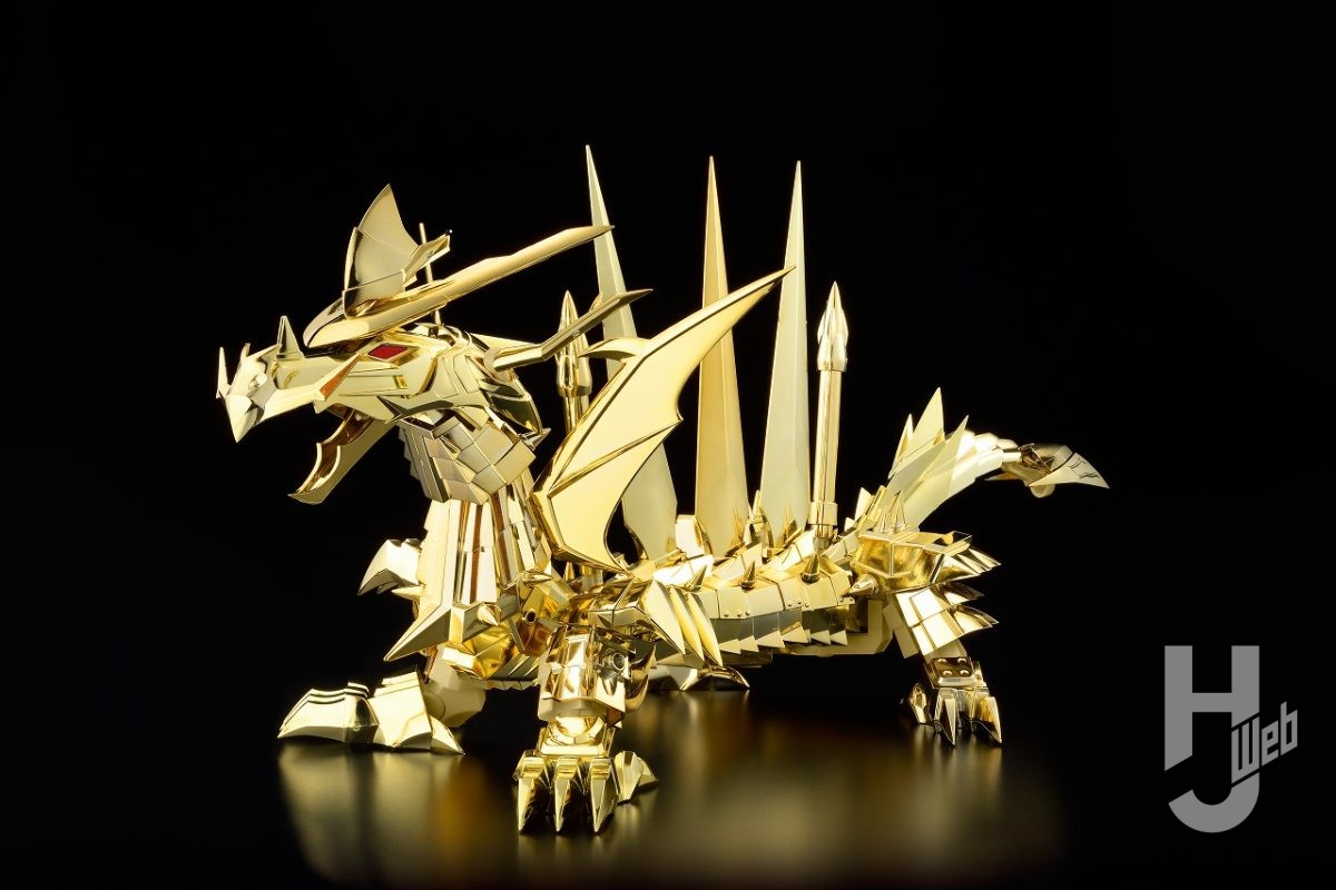 黄金の龍型魔神、ゴールドメッキで登場！！』PLAMAX MS-24 皇帝龍 