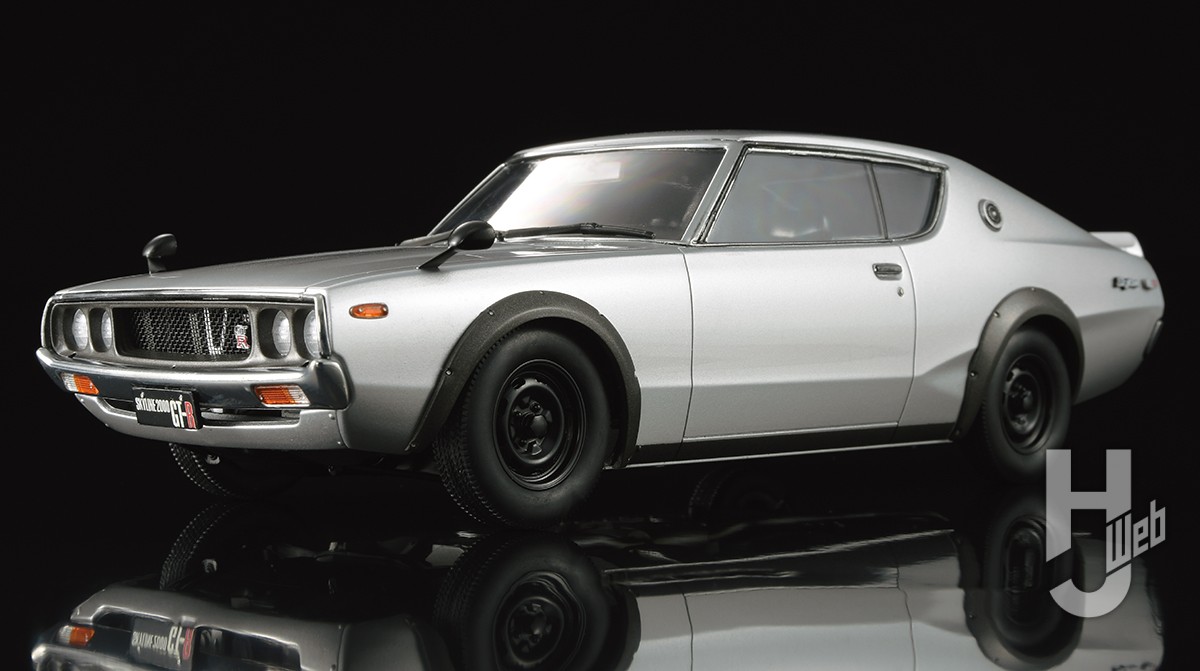 1/18 日産スカイライン 2000GT-R ケンメリ KPGC110 シルバー