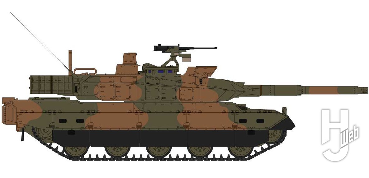 10式戦車 モーターファン