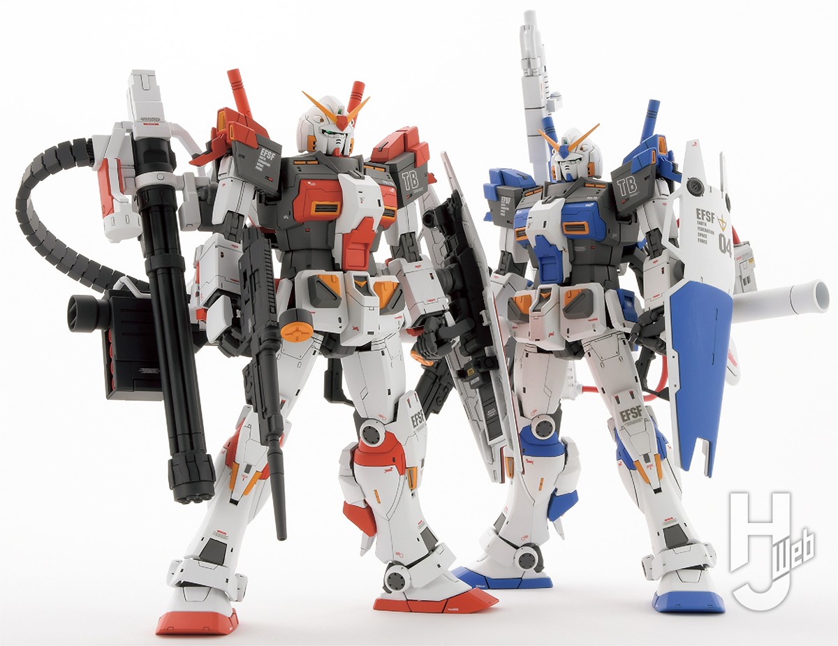 全商品オープニング価格 特別価格】 MGガンダム4号機／MGガンダム5号機 