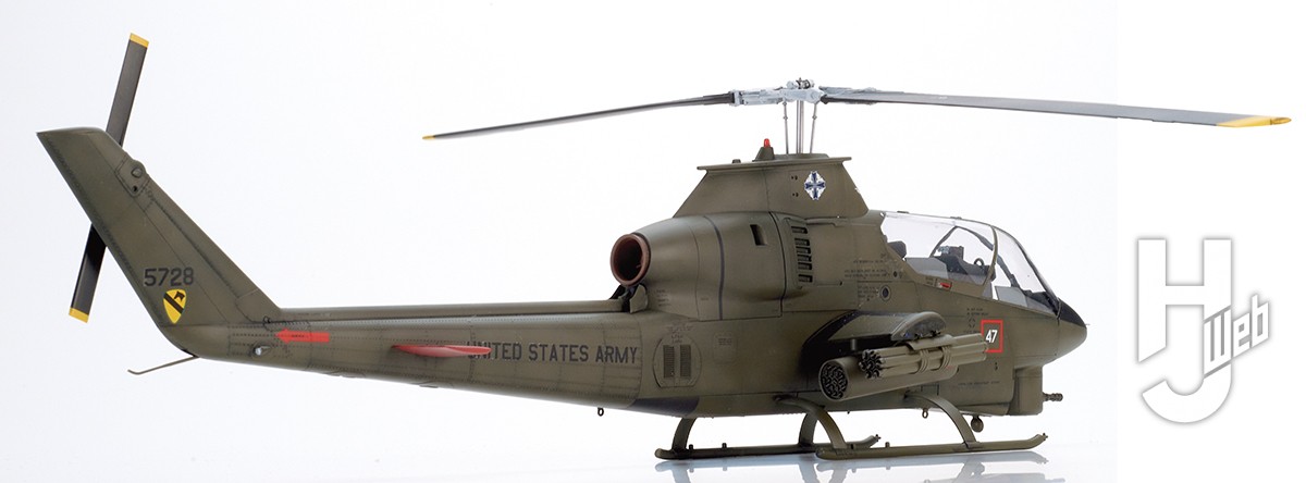 ICM 1/32スケール新キット「アメリカ陸軍 AH-1Gコブラ（初期型）」を