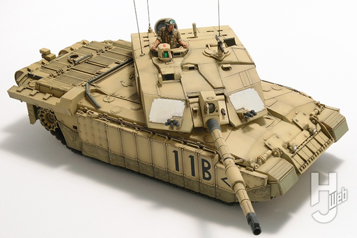 戦車プラモ初心者にもオススメ！ タミヤ 1/48MMシリーズの「チャレンジャー2」でイギリスの現用戦車を徹底再現！