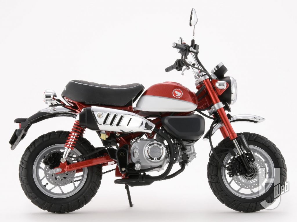 バイク模型製作指南書　Honda モンキー125　右
