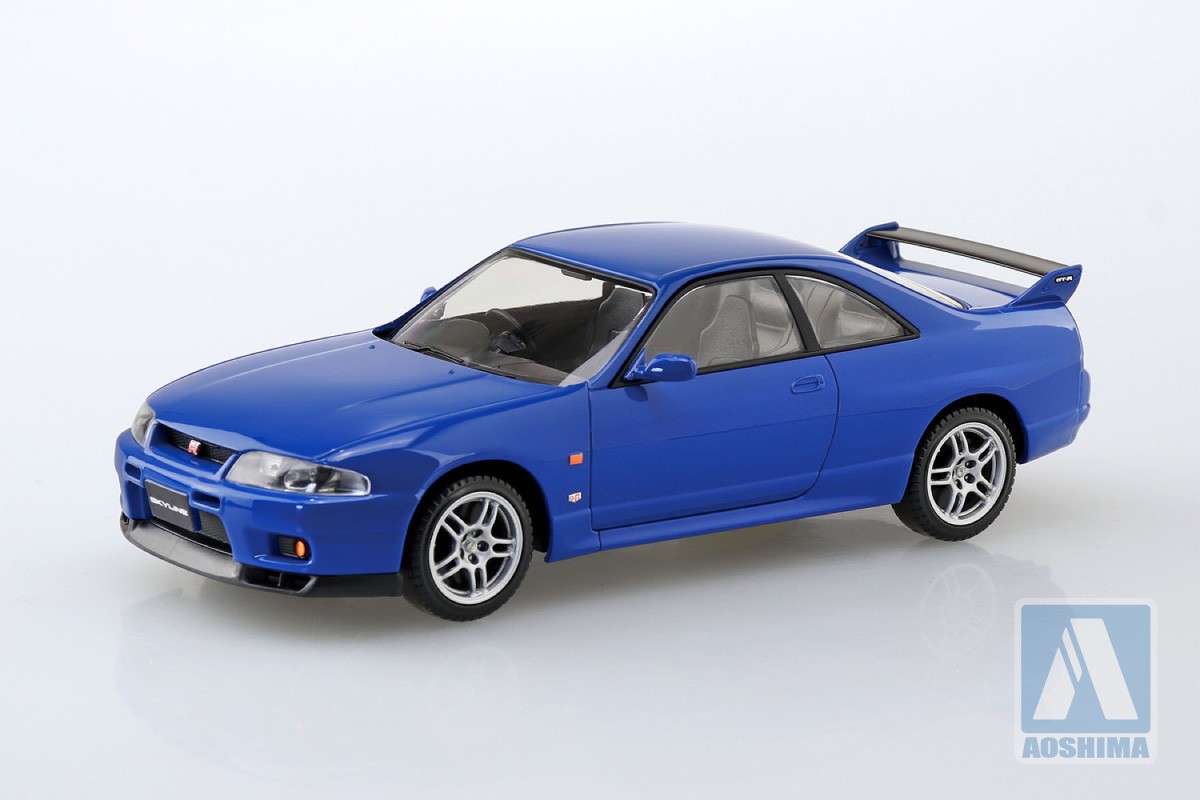 アオシマ ニッサン R33スカイラインGT-R カスタムホイール 