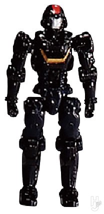 漆黒のダイアスーツを着用したダイアクロン隊員Ver.2.0