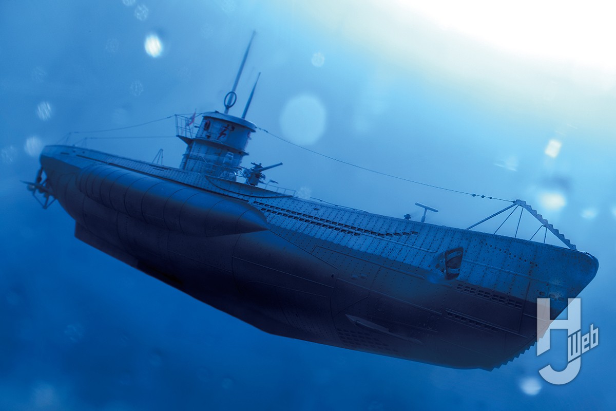 47cm大型キットなのに作りやすい！「UボートVIIC型」潜水艦プラモの魅力