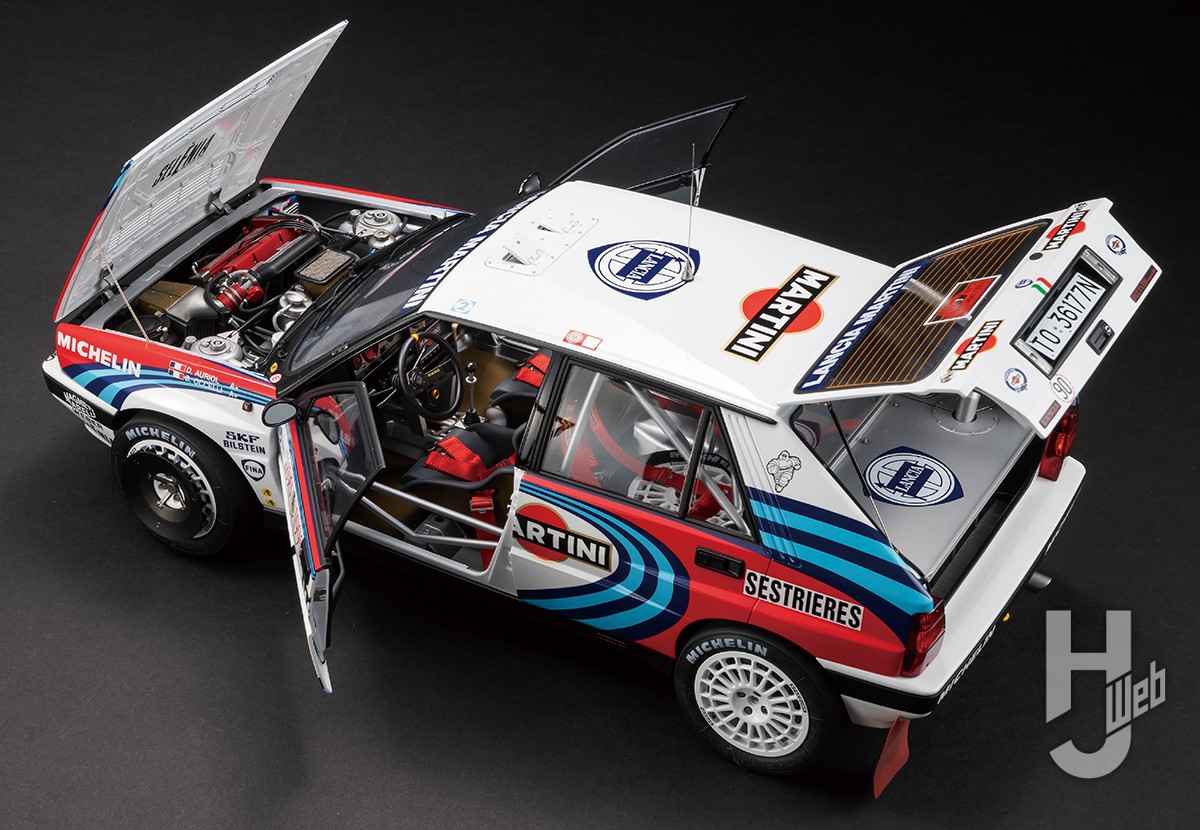 WRC6連覇を果たした名車「ランチア デルタ HF インテグラーレ」の