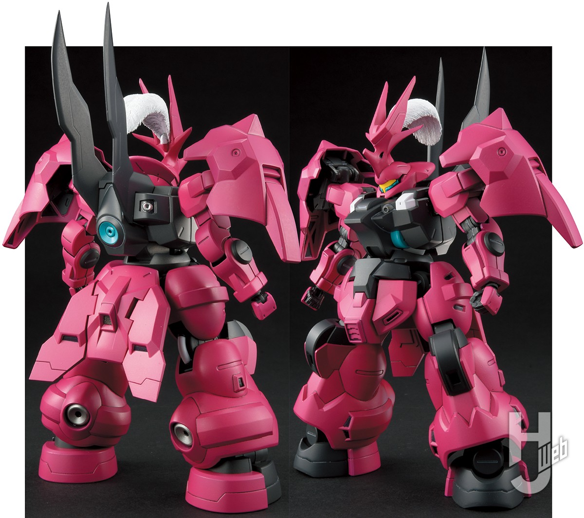 HG 1/144 ディランザ (グエル専用機)完全塗装！！-