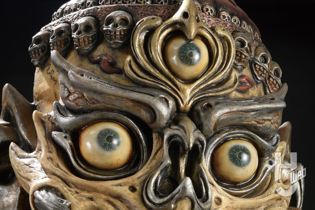 チベット 密教 法具 チベタンスカル お面 壁掛け 壁飾り 面飾り-