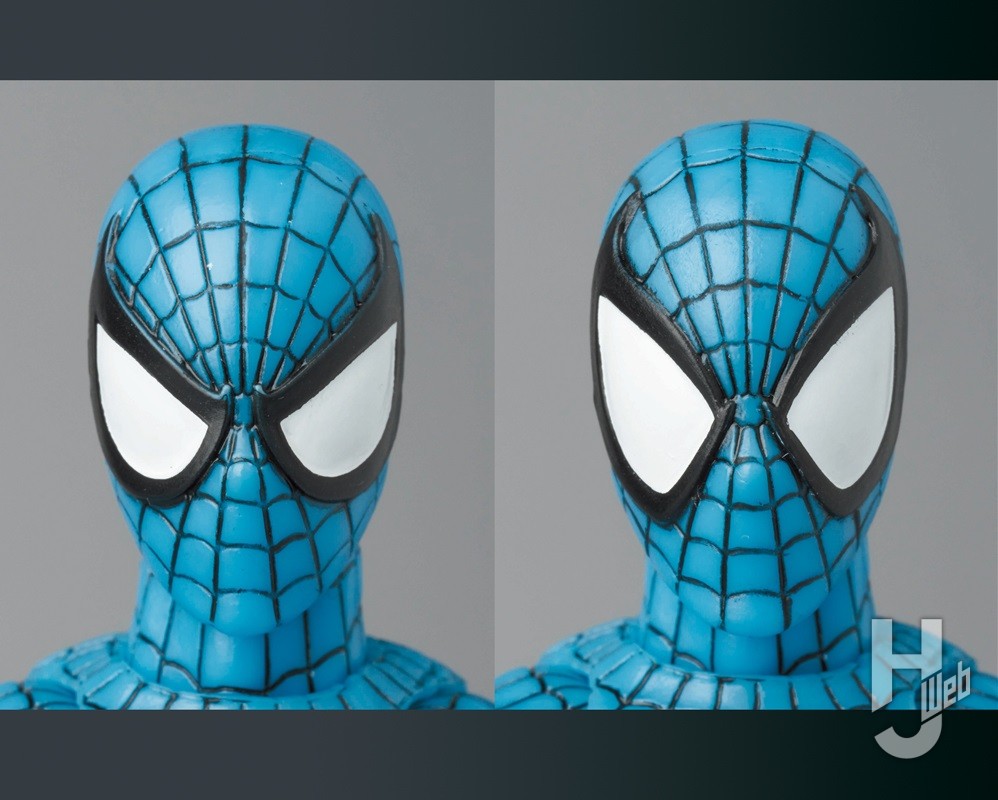 WEB-MANの2種の表情比較画像