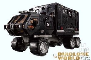 『ダイアクロン』新戦力は漆黒の多目的戦闘車両「タクティカルキャリア」！