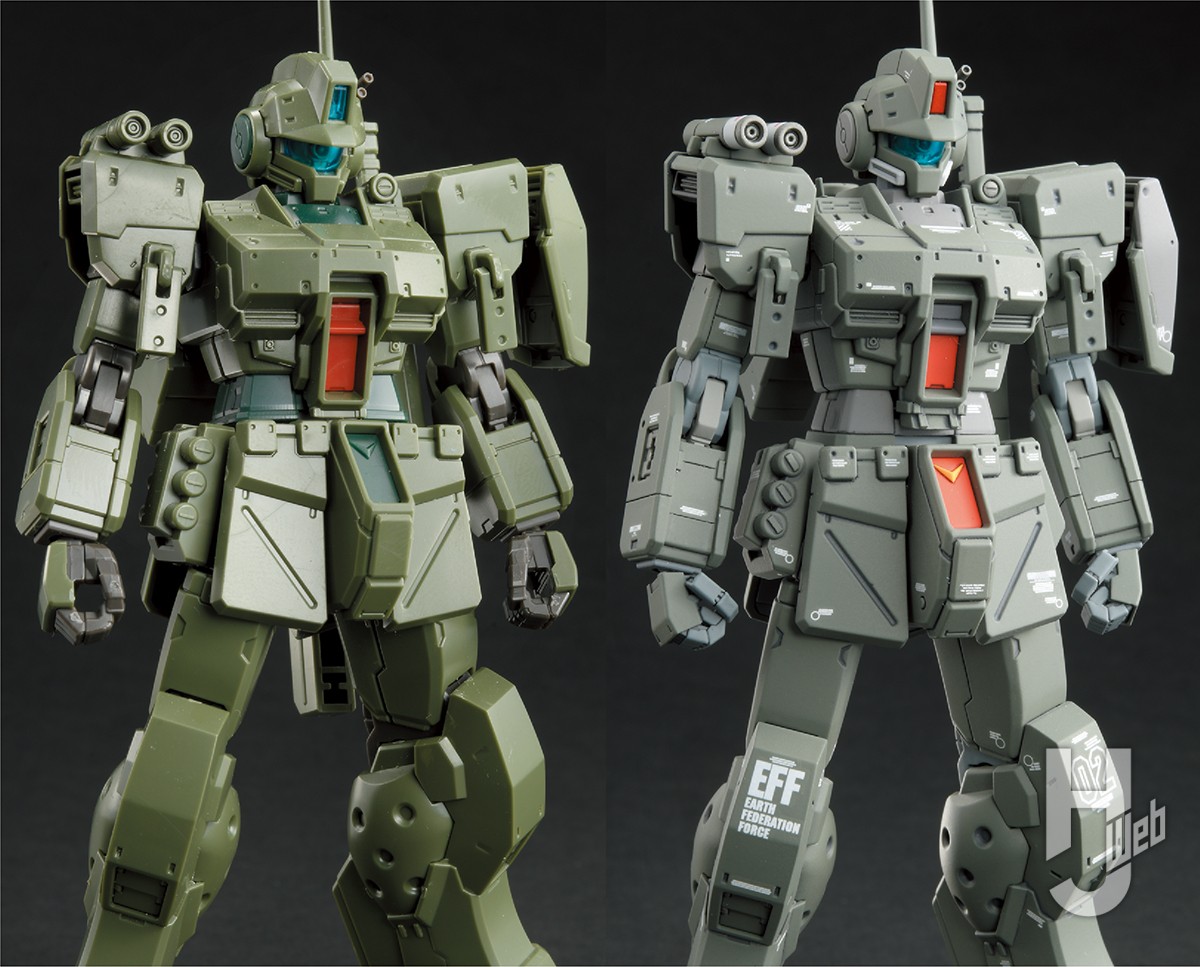 HG ジムスパルタン、HG フルアーマーガンダム、MG スタークジェガン