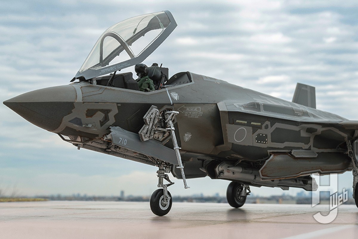 タミヤの最新キット「ロッキード マーチンF-35A ライトニングⅡ」をストレートに完成させる！ 飛行機模型の塗装を思いっきり楽しめ！