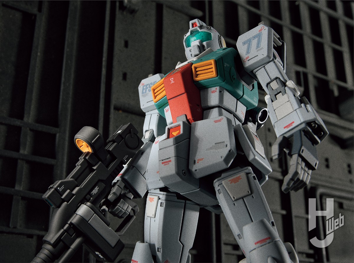 HG ジム モロッコ戦線仕様 ジム スパルタン ジムスレッガー搭乗機-