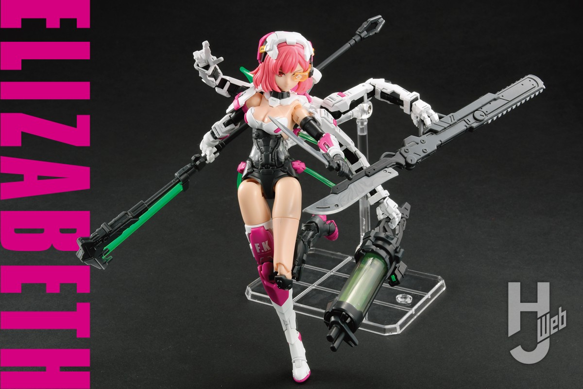 ヤンデレ×クールビューティー!? ボリューム満点のオリジナル美少女「エリザベス」がプラモデルに！ – Hobby JAPAN Web