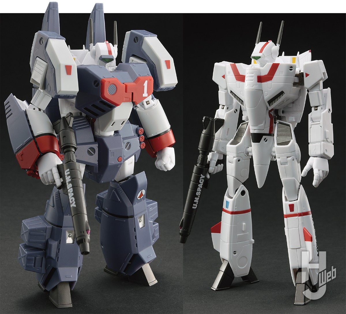 HI-METAL R 超時空要塞マクロス VF-1J アーマードバルキリー2体