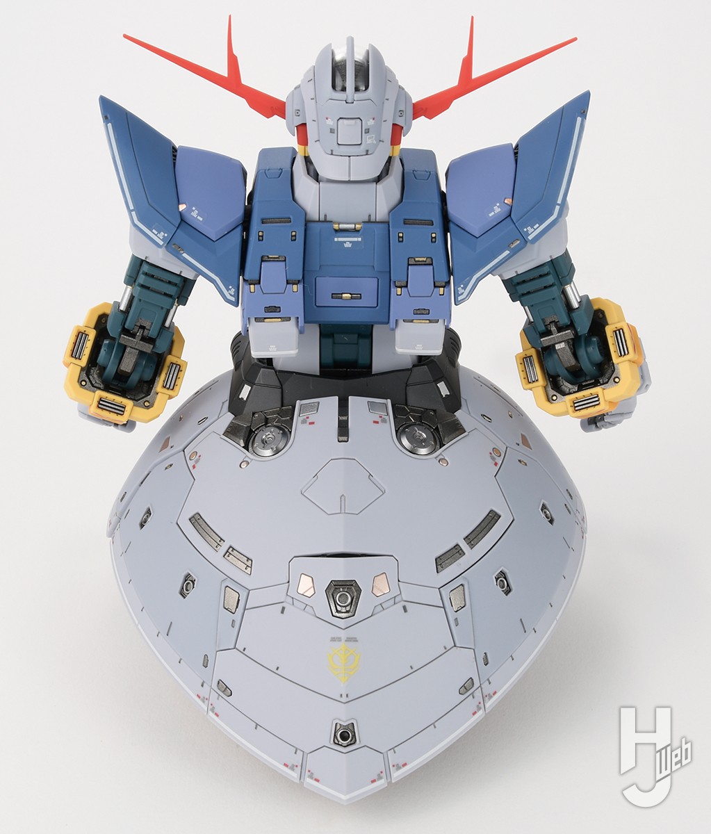 の定番RG 1/144 ジオング 解除・塗装済み完成品 built and arranged by An Artifact Atelier, 2022 完成品