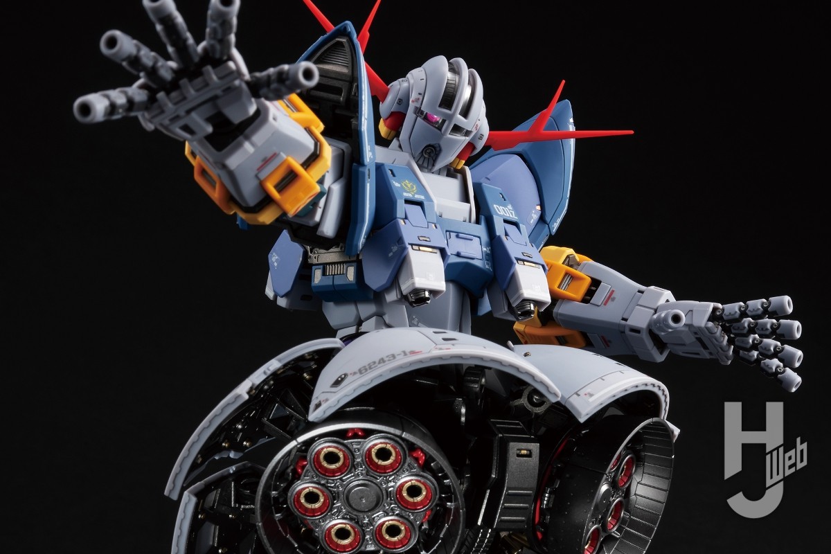 ジオング rg ガンプラ 完成品 メタルパーツ ガンダム - プラモデル