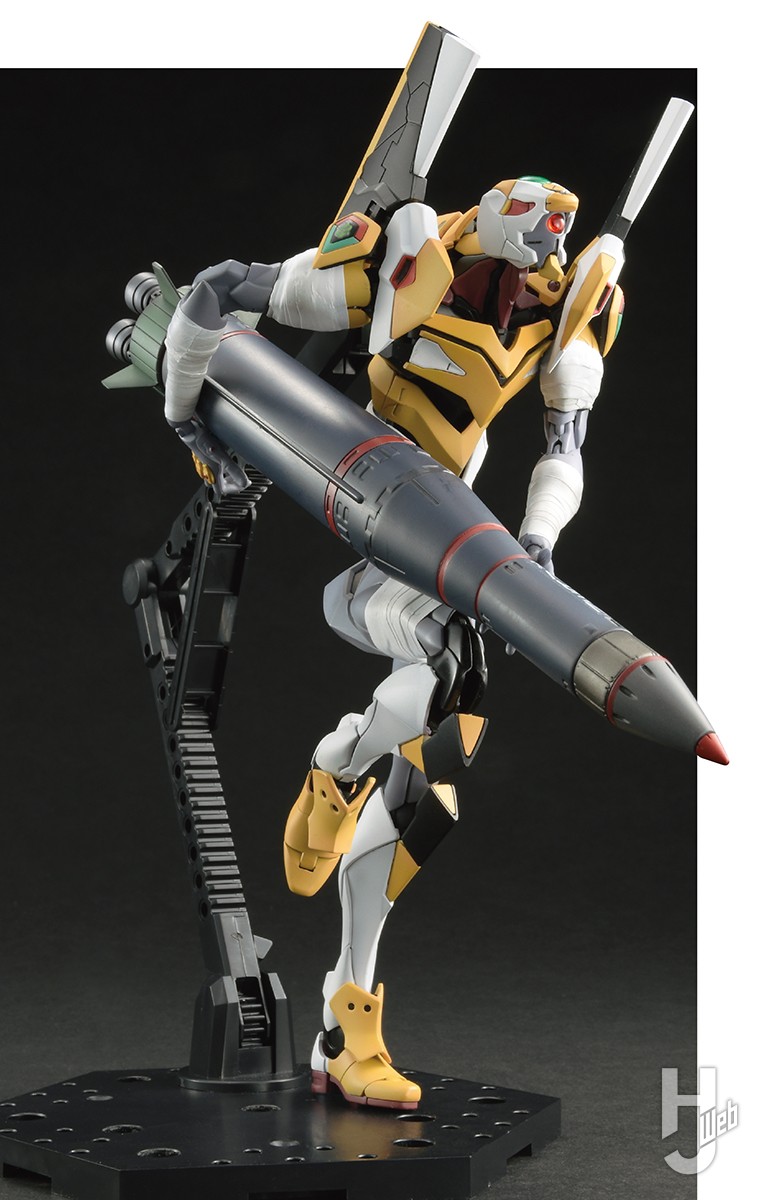 RG エヴァンゲリオン 試作零号機 武器セット 完成品