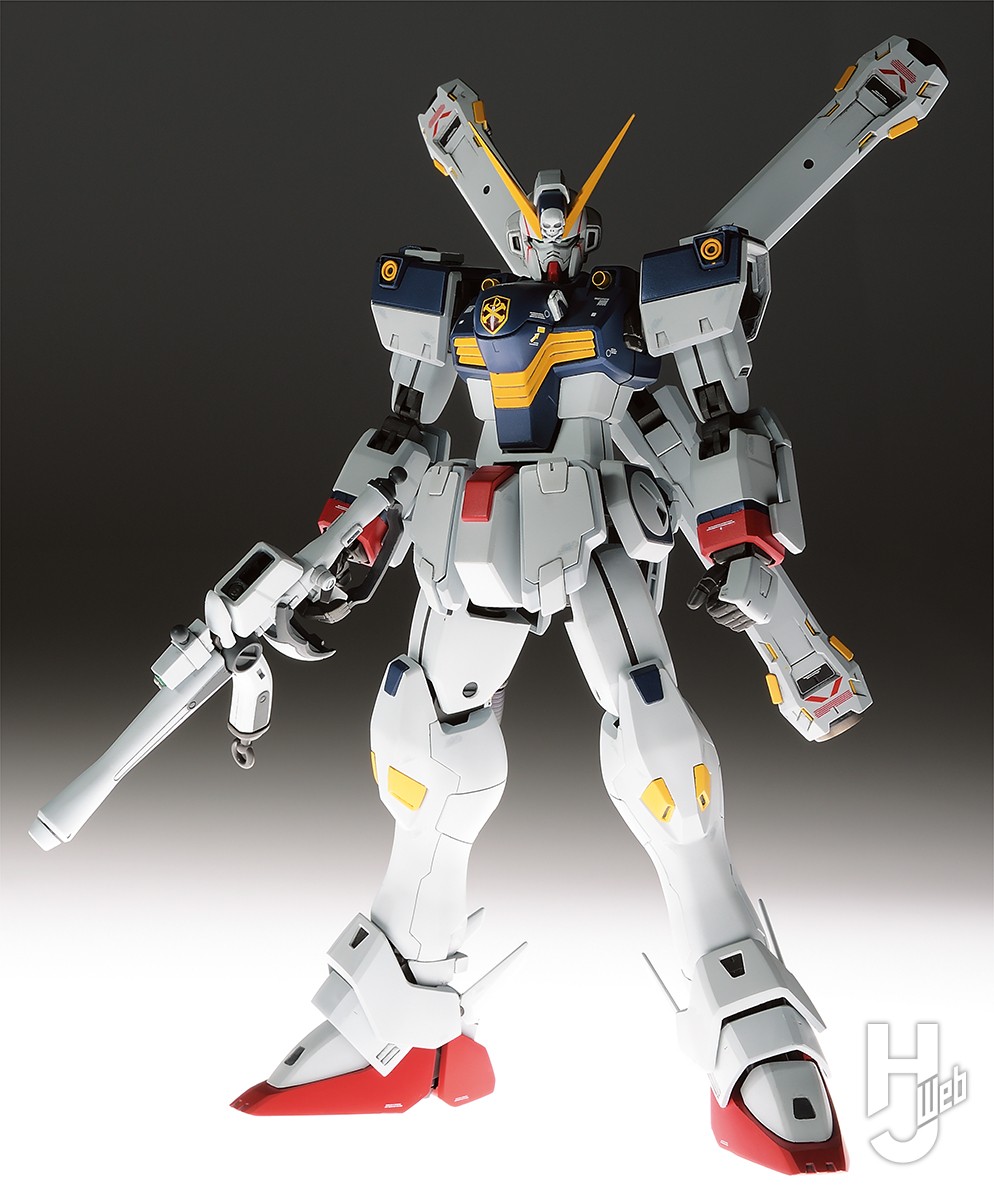 MGクロスボーン・ガンダムX1にMGガンダムF91 Ver.2.0のパーツを