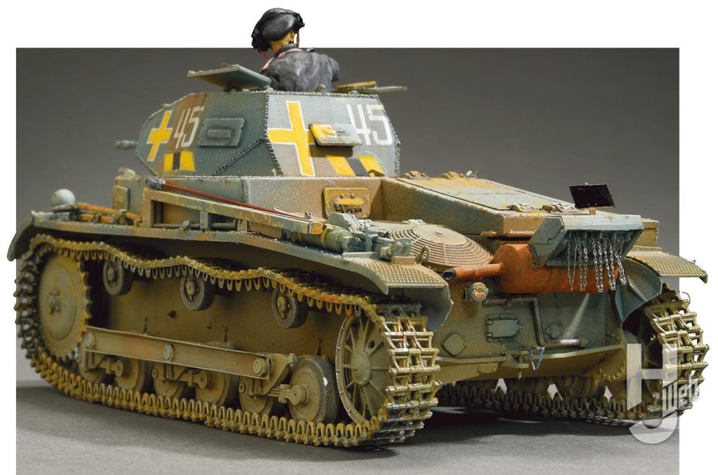 II号戦車a2型　背面